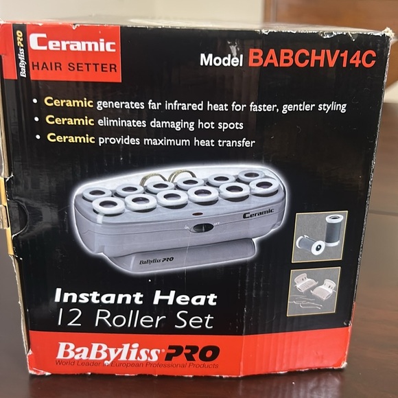 BaByliss Pro Instant Heat 12 Hair Roller Set Ceramic - Picture 14 of 17